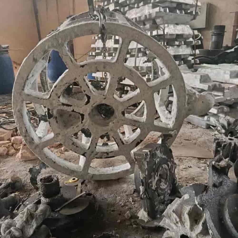 ریخته گری ایمپلر به روش عمودی از جنس استیل ۳۱۰